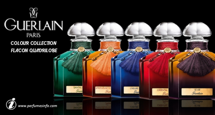 New Collection Fragrance Guerlain Colour Collection Flacon Quadrilobé_مجموعة عطور جديدة من غيرلاين كولور كولِكشن فلاكون كوادريلوب