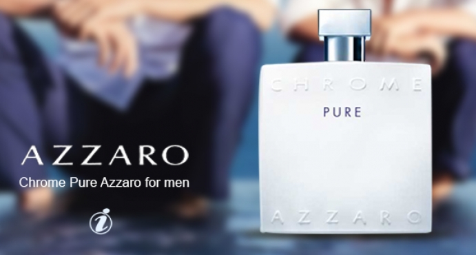 New perfume Azzaro Chrome Pure_عطر كروم بيور أزارو الجديد