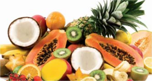 فواكه استوائية tropical fruits