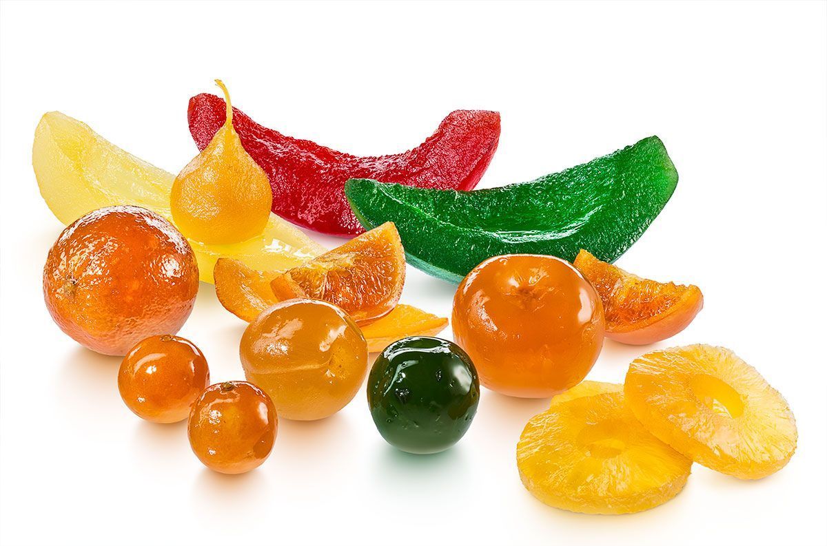 Candied Fruits فواكه مسكرة
