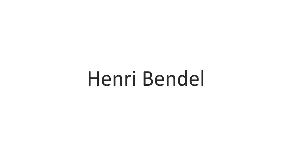 صورة Henri Bendel