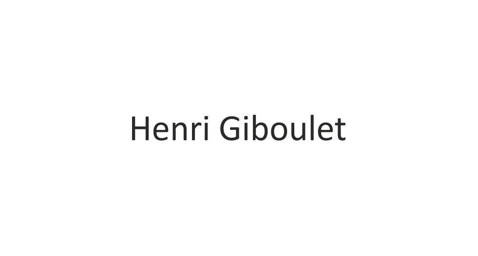 صورة Henri Giboulet