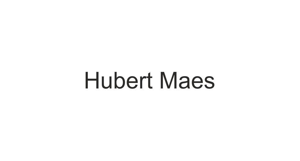 صورة Hubert Maes