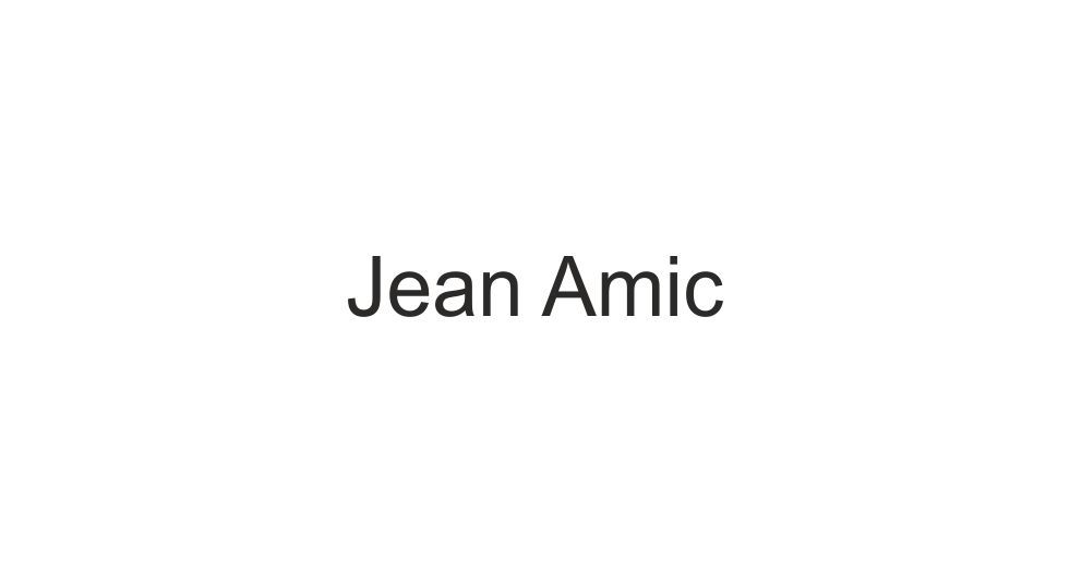 صورة Jean Amic