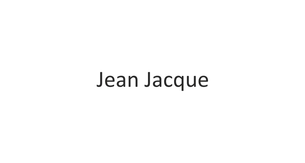 صورة Jean Jacque