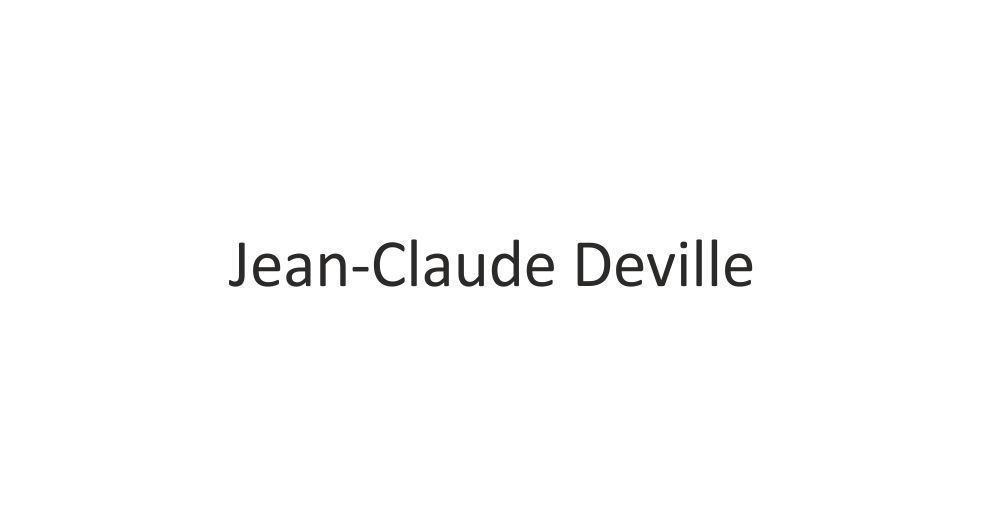 صورة Jean-Claude Deville