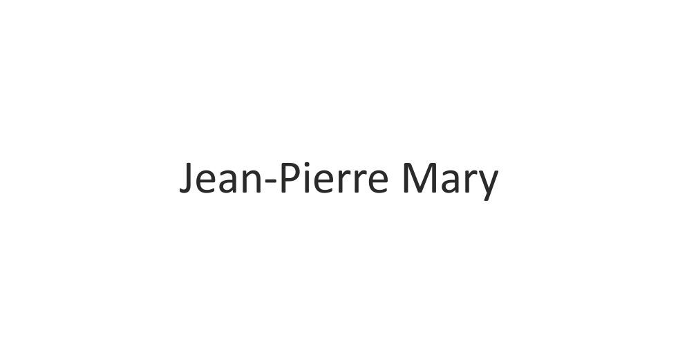 صورة Jean-Pierre Mary