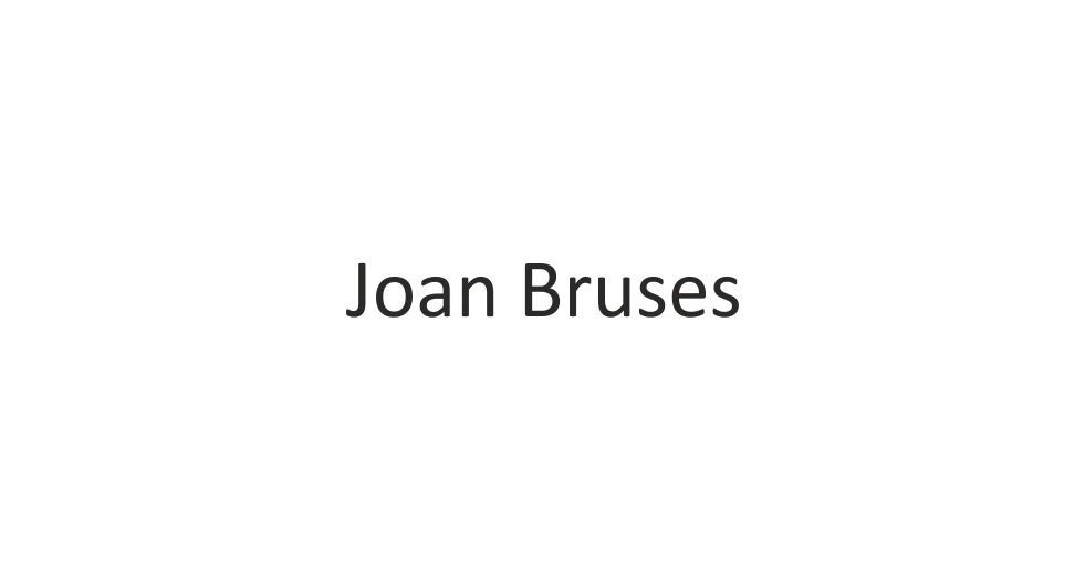 صورة Joan Bruses