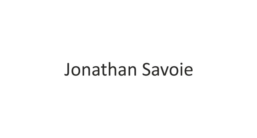 صورة Jonathan Savoie