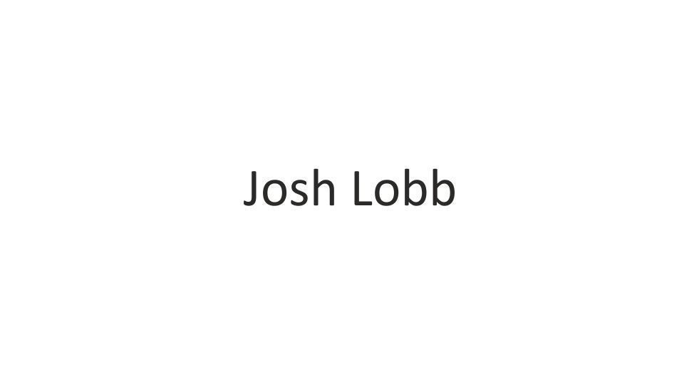 صورة Josh Lobb