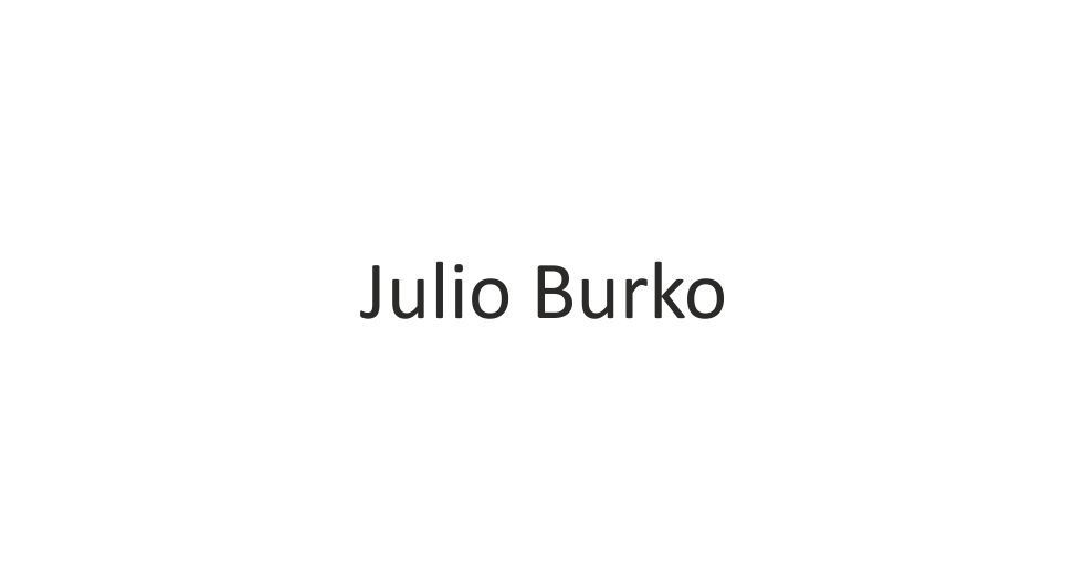 صورة Julio Burko