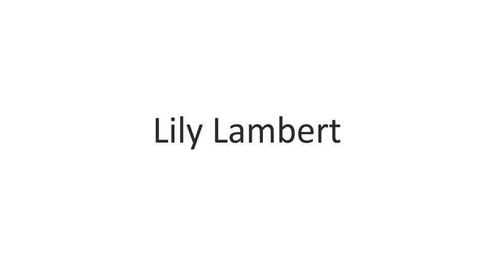 صورة Lily Lambert