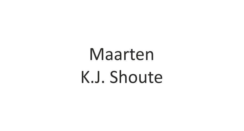 صورة Maarten K.J. Shoute