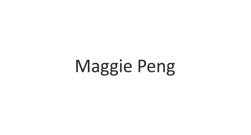 صورة Maggie Peng