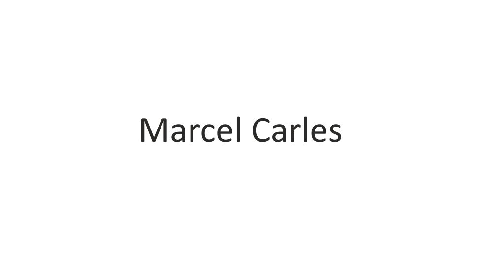 صورة Marcel Carles