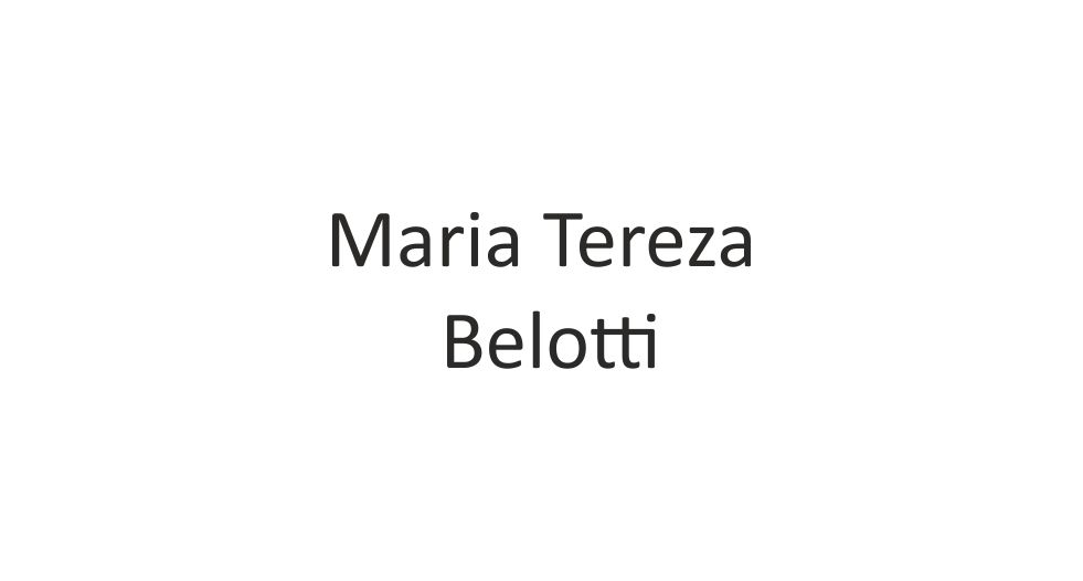 صورة Maria Tereza Belotti