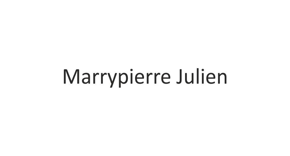 صورة Marrypierre Julien