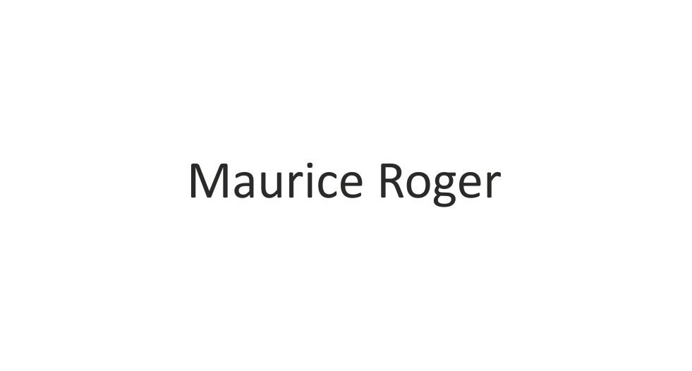 صورة Maurice Roger