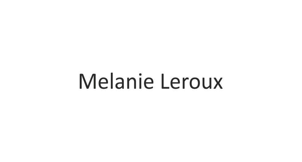 صورة Melanie Leroux