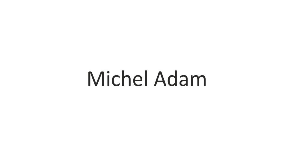 صورة Michel Adam