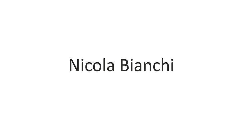 صورة Nicola Bianchi