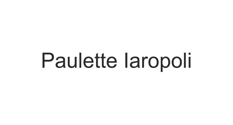 صورة Paulette Iaropoli
