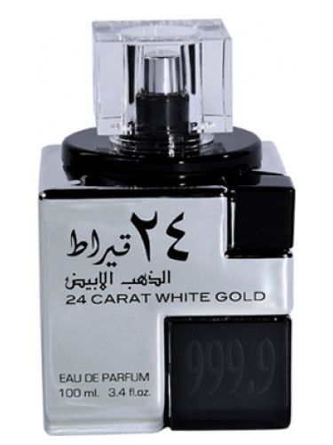 24 CARAT WHITE GOLD