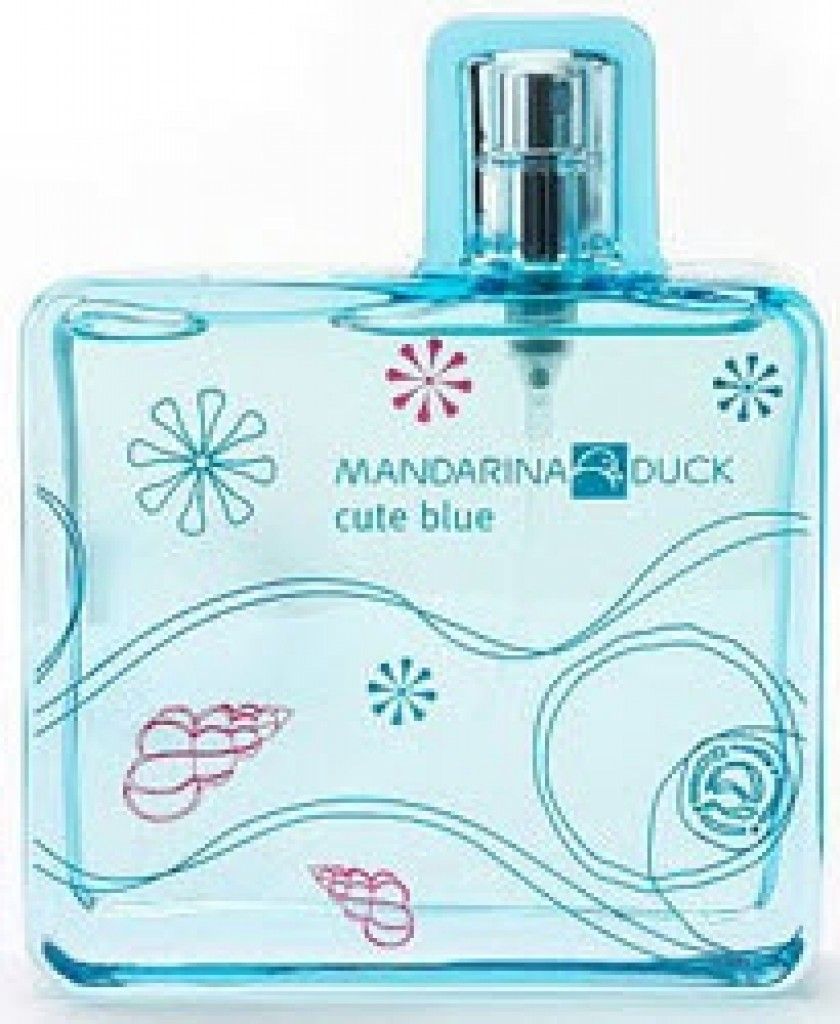 Cute Blue Mandarina Duck